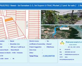 Land for sale in Rawai